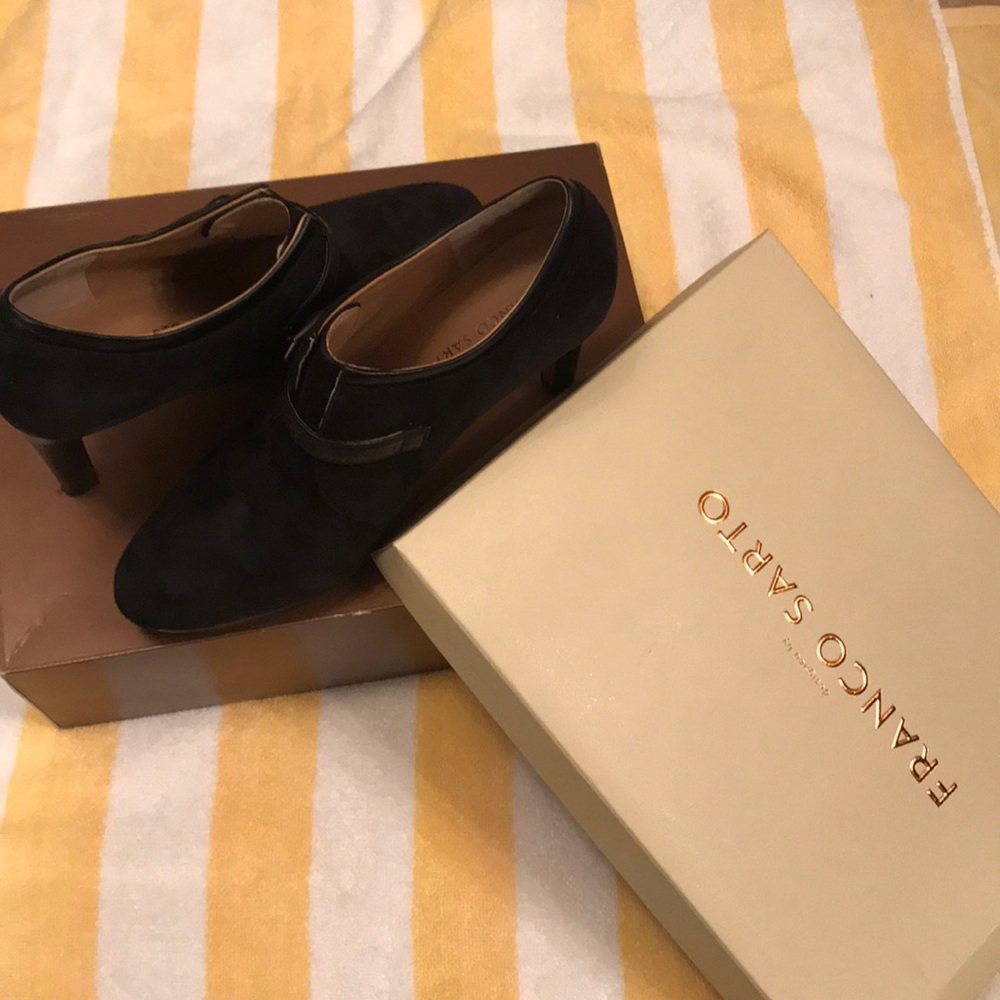 Franco Sarto Black booties